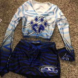 Cheer athletics uniform